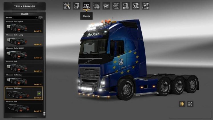 ETS 2 Ford Cargo 1832 Kamyon Modu V1 (1.27.x)