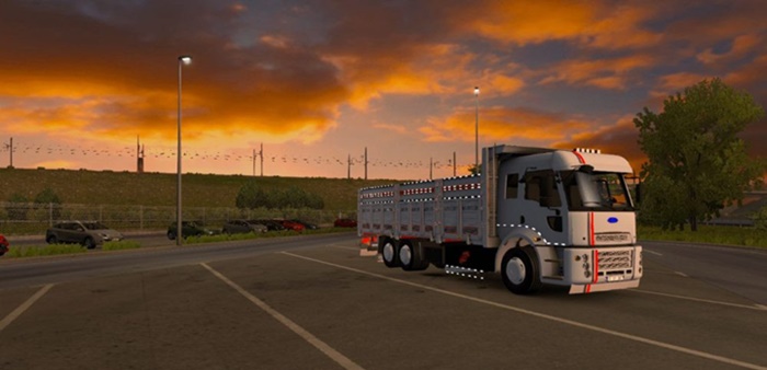 ETS 2 Ford Cargo 2524 Kamyon Modu (1.30.x) Kamyon