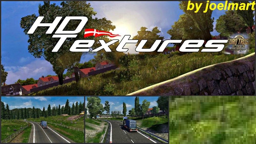 ETS2 Gelişmiş Yol ve Çevre Grafiği Modu Kamyon