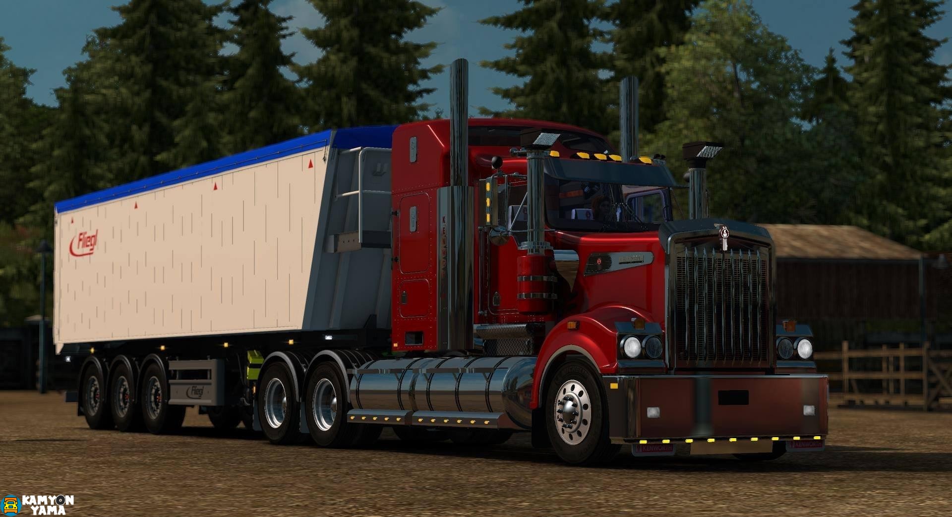 ETS2 Kenworth T908 Tır Modu V7.0 Kamyon Oyunları