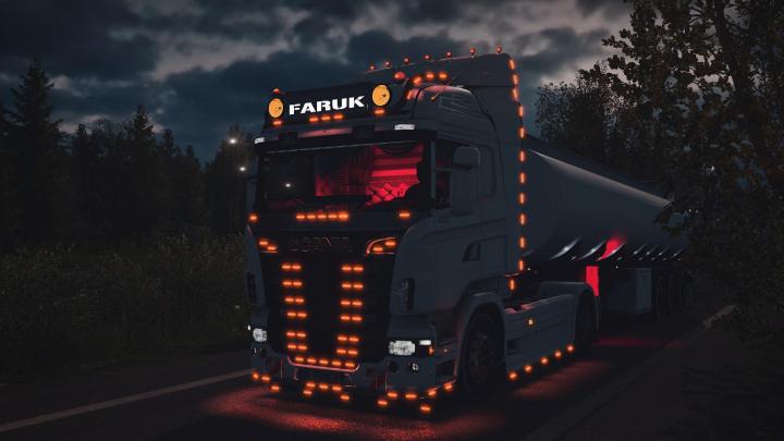 ETS2 Scania Modifiyeli Tır Modu V2 (1.38.x) Kamyon